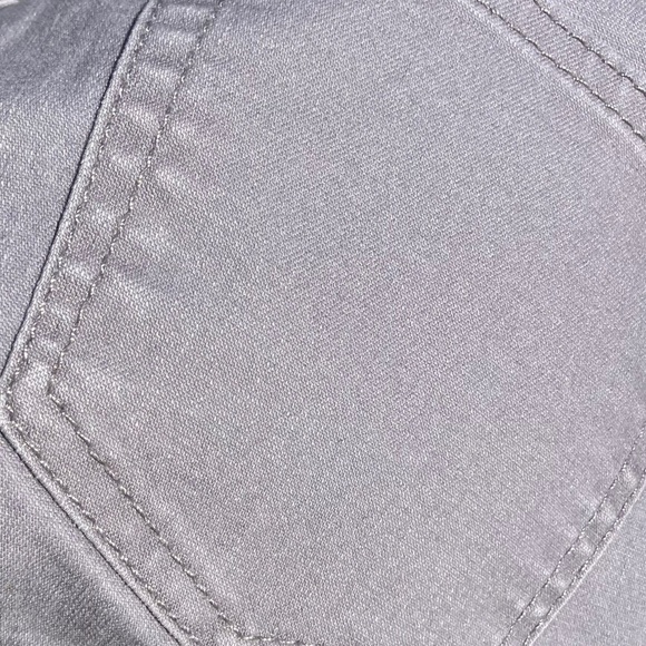 Jennifer Lopez Metallic Straight Leg Pants. Size 4P - Picture 10 of 10